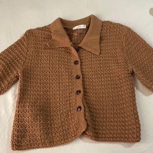 Mango crotchet top
